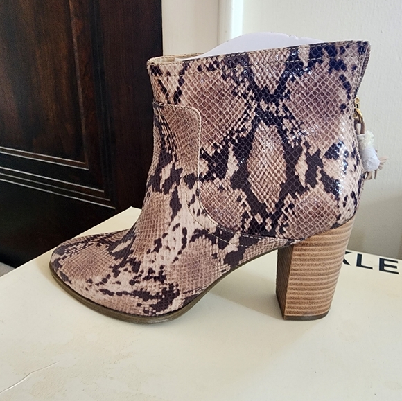 Anne Klein Snakeskin Print Bootie - Picture 9 of 9